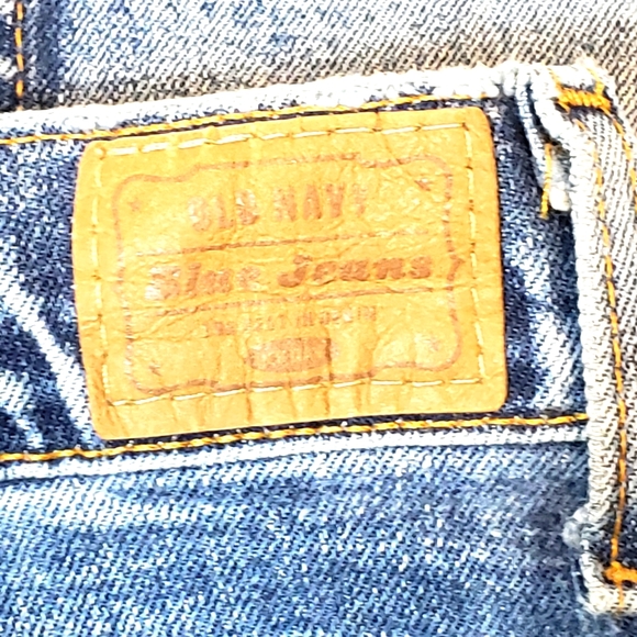 Old Navy Distressed Stretch Boot Cut Jeans - Picture 7 of 10